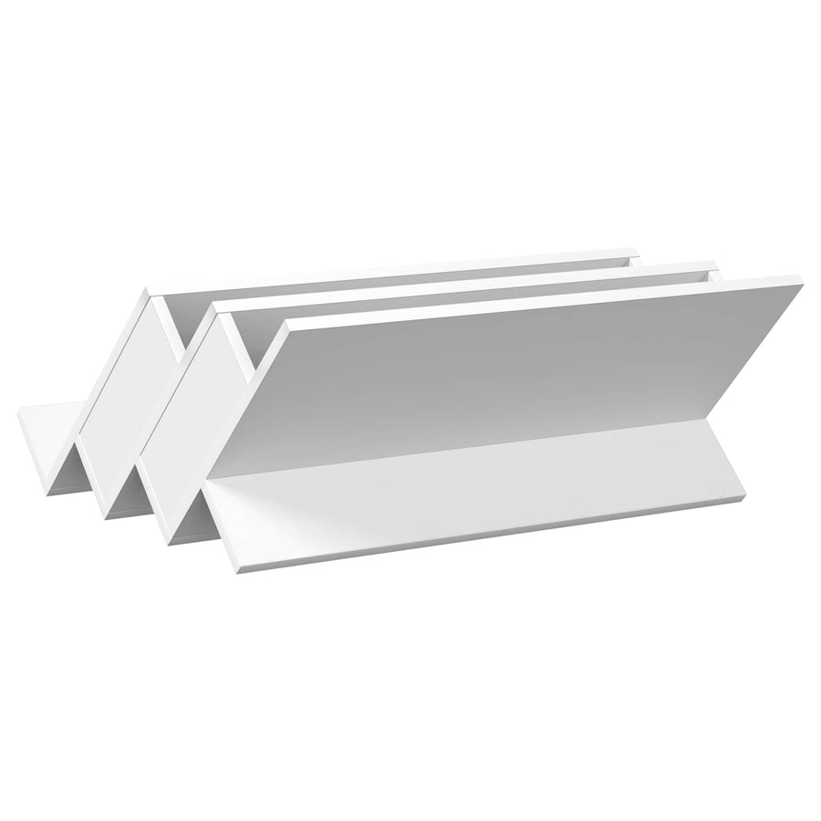 Bijzetkast Met Plank 65 X 57,5 X 42 Cm Bewerkt Hout 65 x 53 x 28,5 cm Wit