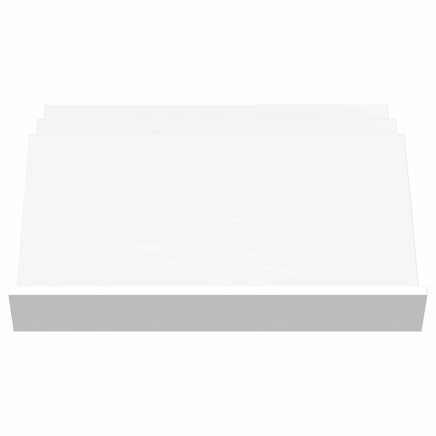 Bijzetkast Met Plank 65 X 57,5 X 42 Cm Bewerkt Hout 65 x 53 x 28,5 cm Wit