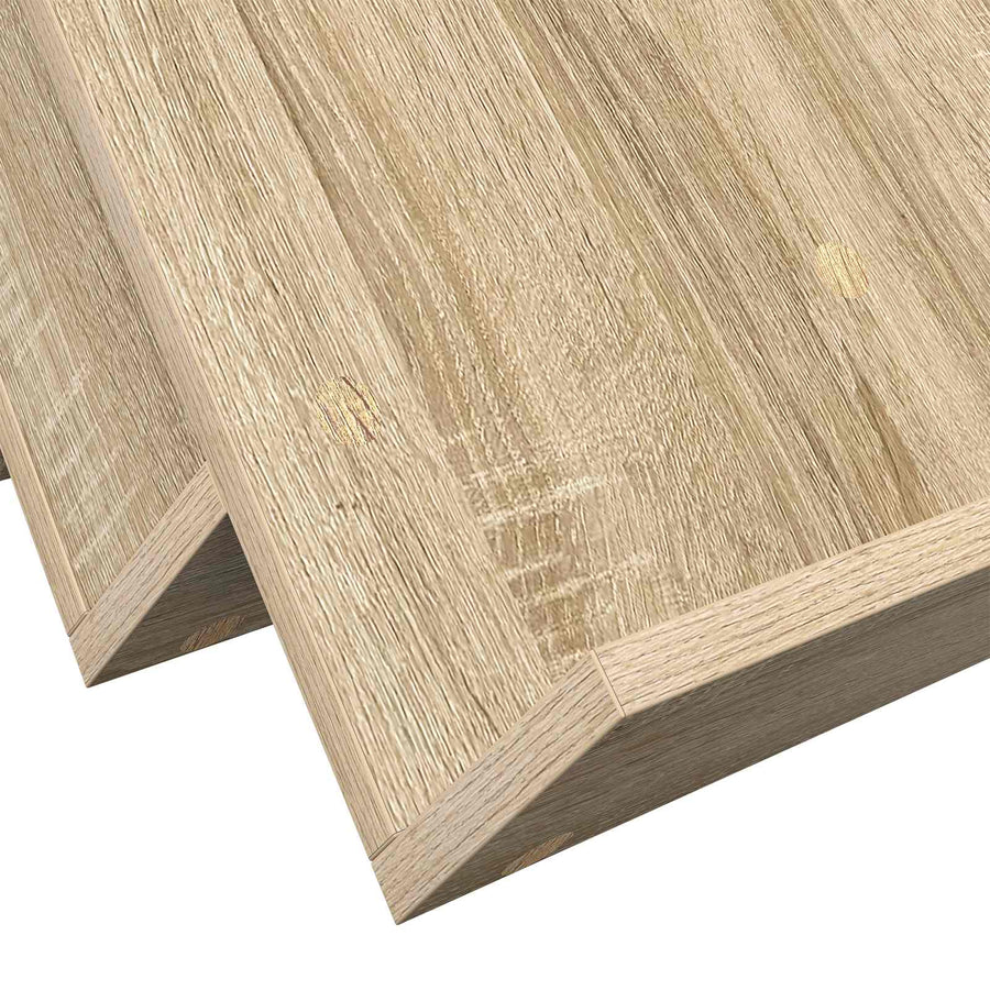 Bijzetkast 65 X 57,5 X 42 Cm Bewerkt Hout 65 x 53 x 28,5 cm Sonoma eiken
