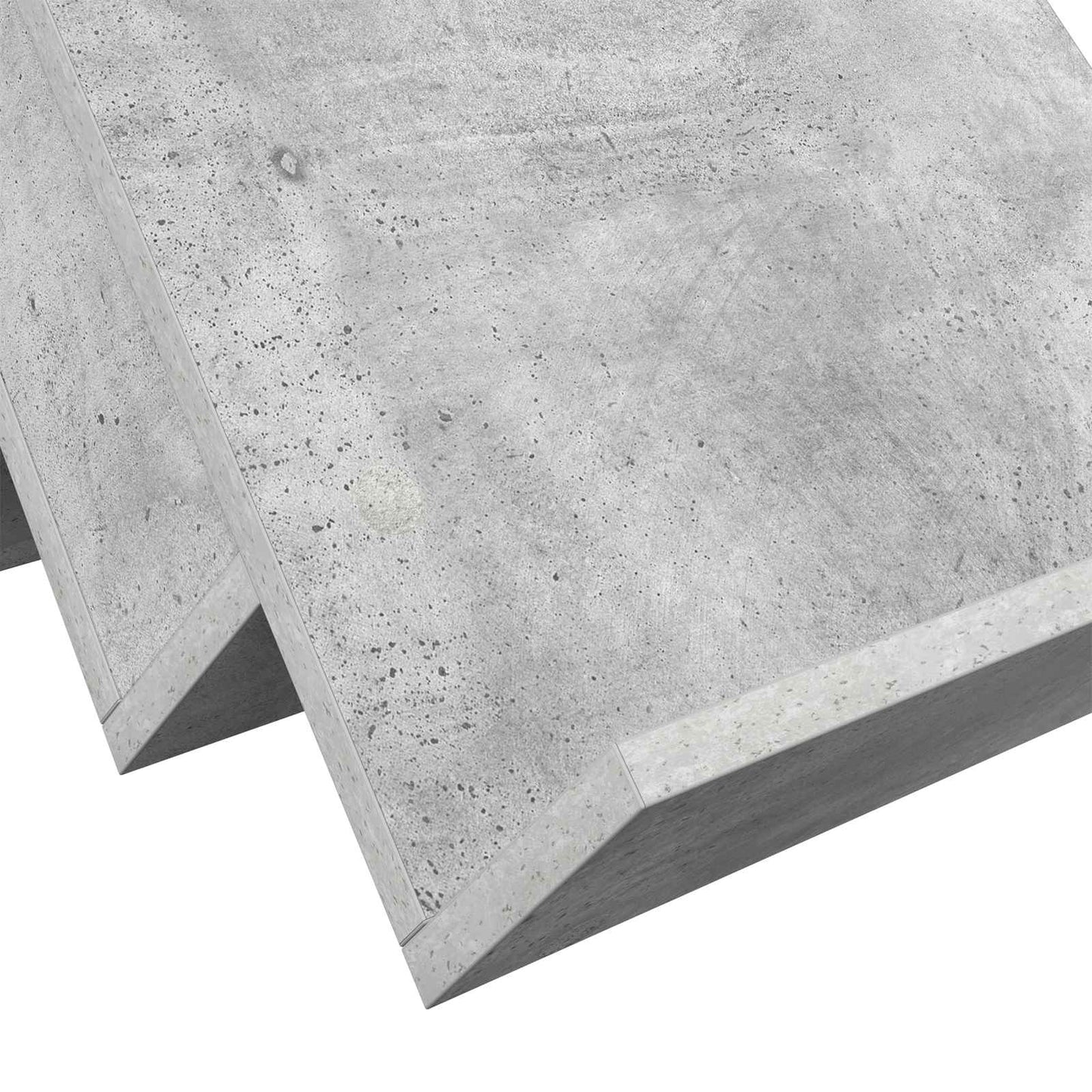 Bijzetkast Met Plank Beton Grijs 65 X 57,5 X 42 Cm Bewerkt Hout 65 x 53 x 28,5 cm Betongrijs