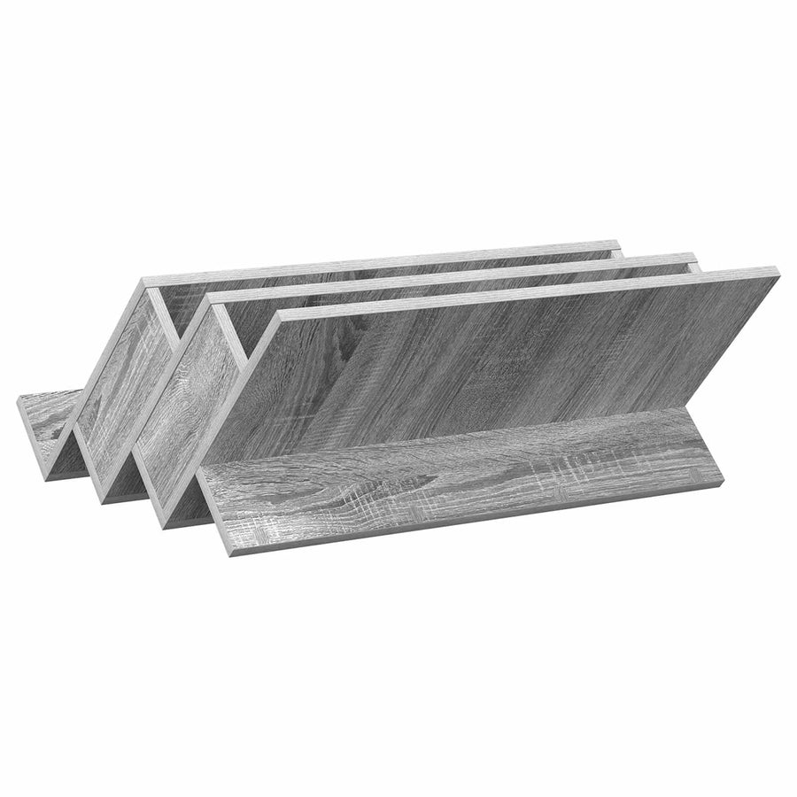 Bijzetkast 65 X 57,5 X 42 Cm Bewerkt Hout 65 x 53 x 28,5 cm Grijs sonoma