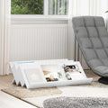 Tijdschrift Rek met plank Wit 90 x 53 x 28,5 cm Bewerkt hout