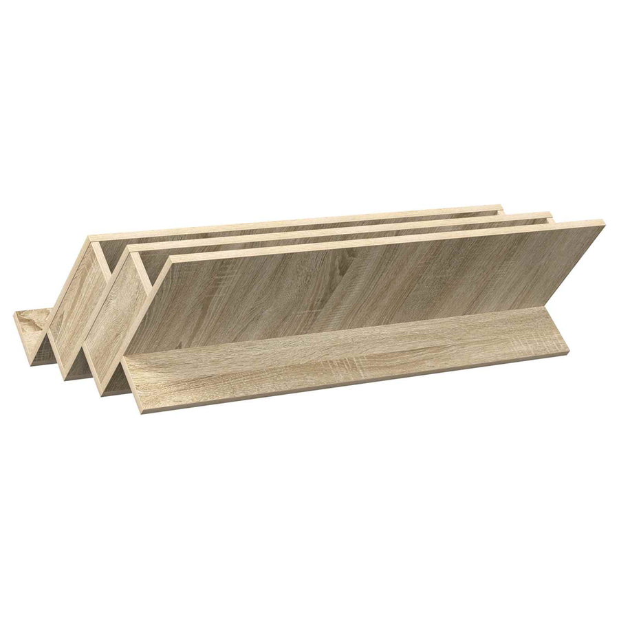 Bijzetkast 90 X 57,5 X 42 Cm Bewerkt Hout 90 x 53 x 28,5 cm Sonoma eiken