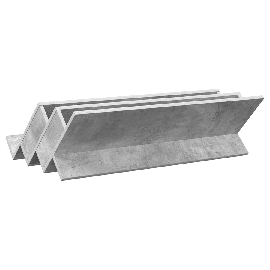 Bijzetkast Met Plank Beton Grijs 90 X 57,5 X 42 Cm Bewerkt Hout 90 x 53 x 28,5 cm Betongrijs