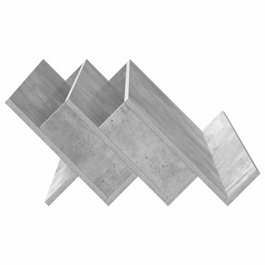 Bijzetkast Met Plank Beton Grijs 90 X 57,5 X 42 Cm Bewerkt Hout 90 x 53 x 28,5 cm Betongrijs