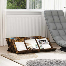 Bijzetkast 90 X 57,5 X 42 Cm Bewerkt Hout 90 x 53 x 28,5 cm Gerookt eiken