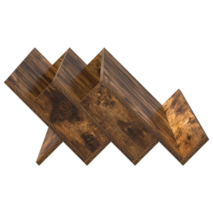 Bijzetkast 90 X 57,5 X 42 Cm Bewerkt Hout 90 x 53 x 28,5 cm Gerookt eiken