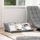 Tijdschriftenrek 90x57.5x42 cm grijs sonoma bewerkt hout