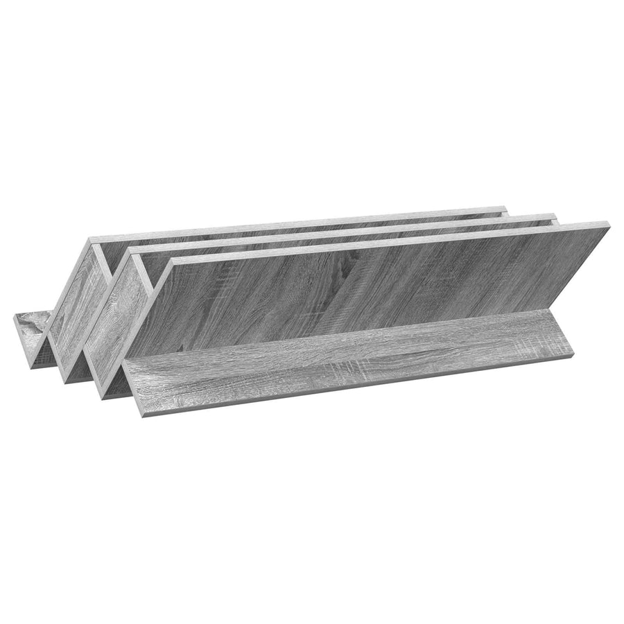Bijzetkast 90 X 57,5 X 42 Cm Bewerkt Hout 90 x 53 x 28,5 cm Grijs sonoma