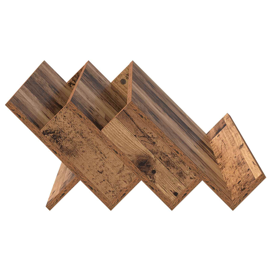 Bijzetkast Met Plank Oudhout 90 X 57,5 X 42 Cm Bewerkt Hout 90 x 53 x 28,5 cm Oud hout
