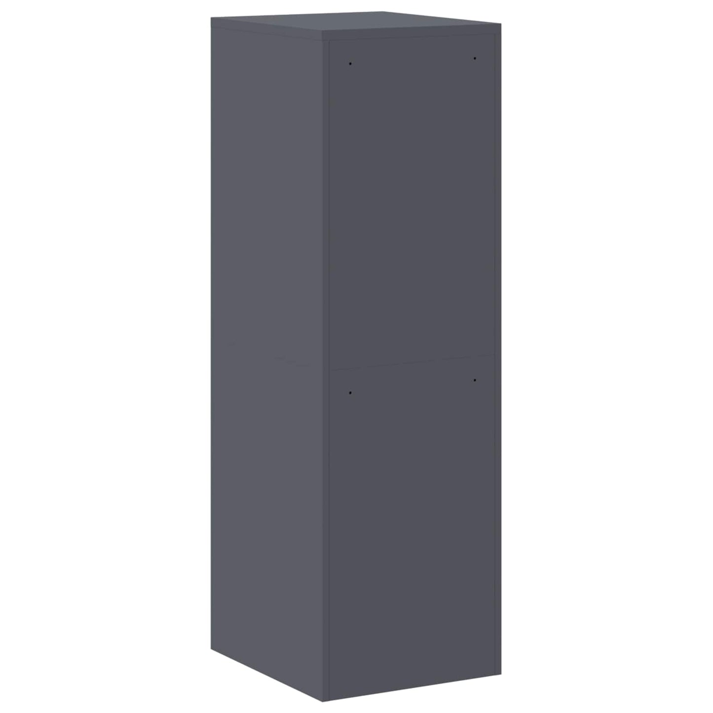 Bestandenkast Met Lade 2 Pcs 44 X 50 X 106,5 Cm Antraciet