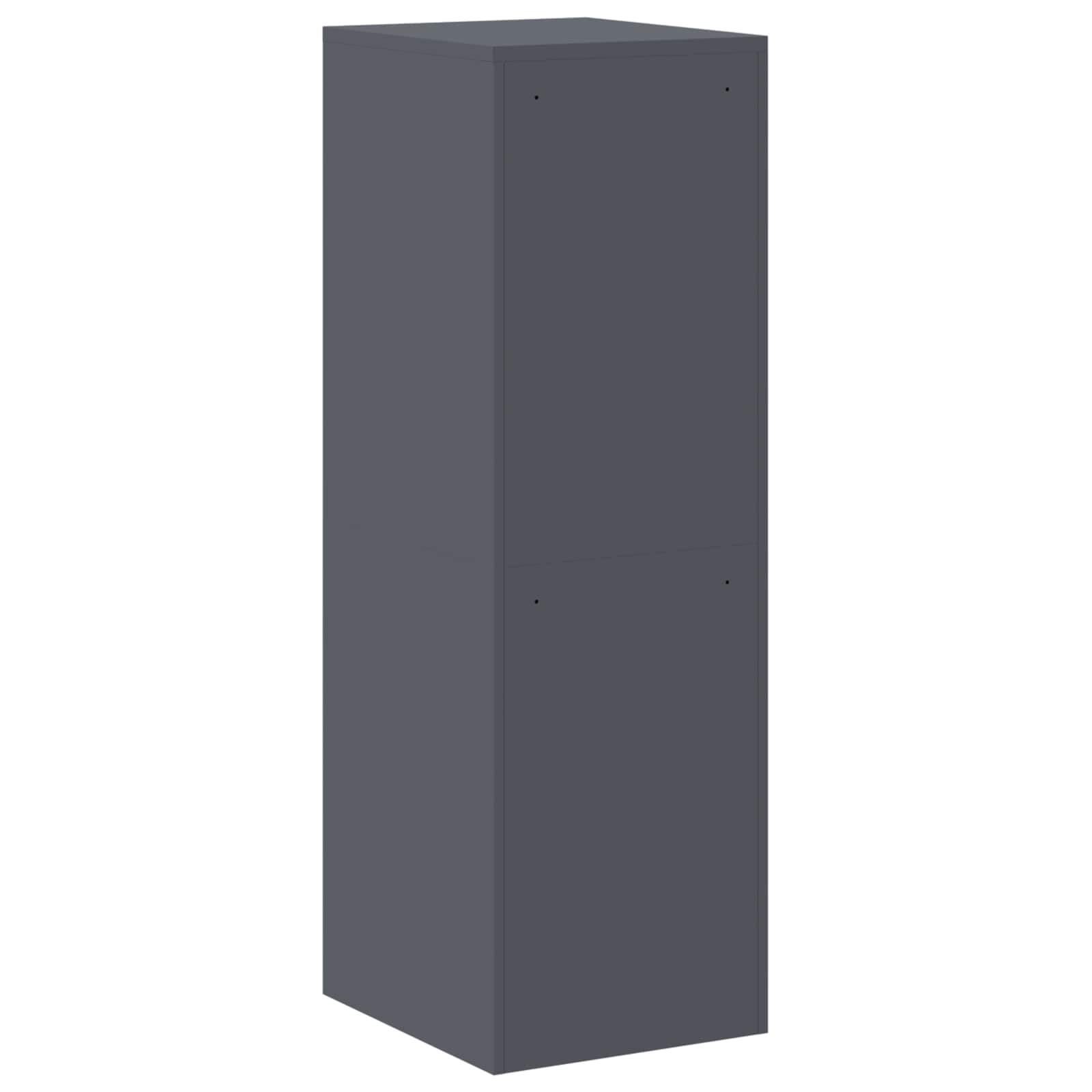 Bestandenkast Met Lade 2 Pcs 44 X 50 X 106,5 Cm Antraciet