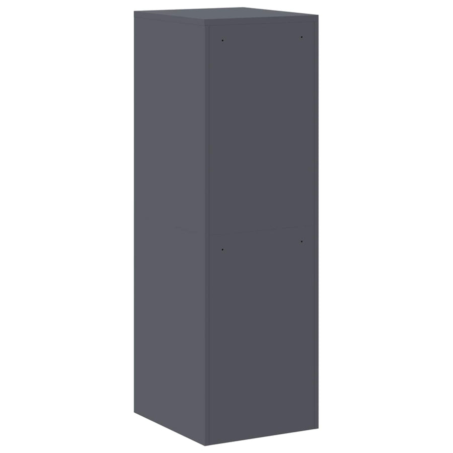 Bestandenkast Met Lade 2 Pcs 44 X 50 X 106,5 Cm Antraciet