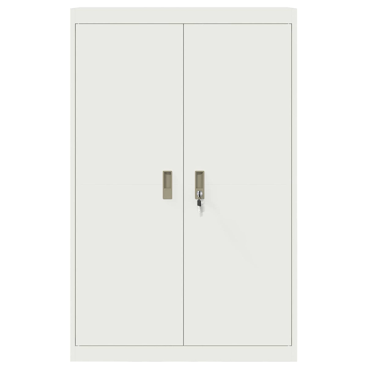 Opbergkast Wit 90 x 40 x 140 cm Staal