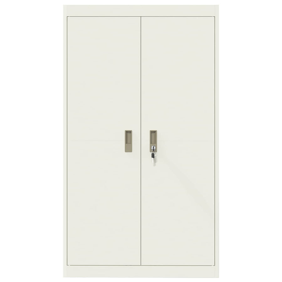Opbergkast Wit 80 x 40 x 140 cm Staal