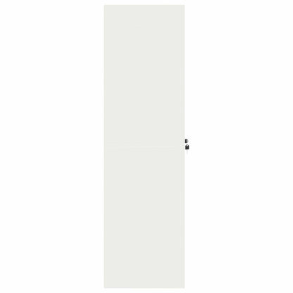 Opbergkast Wit 80 x 40 x 140 cm Staal