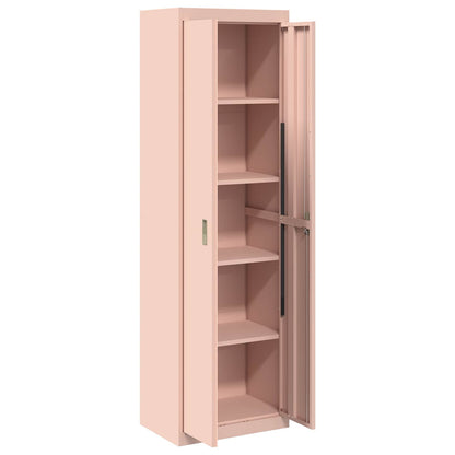Opbergkast Roze 60 x 40 x 200 cm Staal
