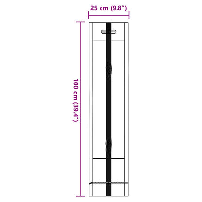 Zandzakken 25 pcs Donkergroen 100 x 25 cm HDPE