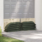 Sandbags 50 pcs Dark Green 100 x 25 cm HDPE