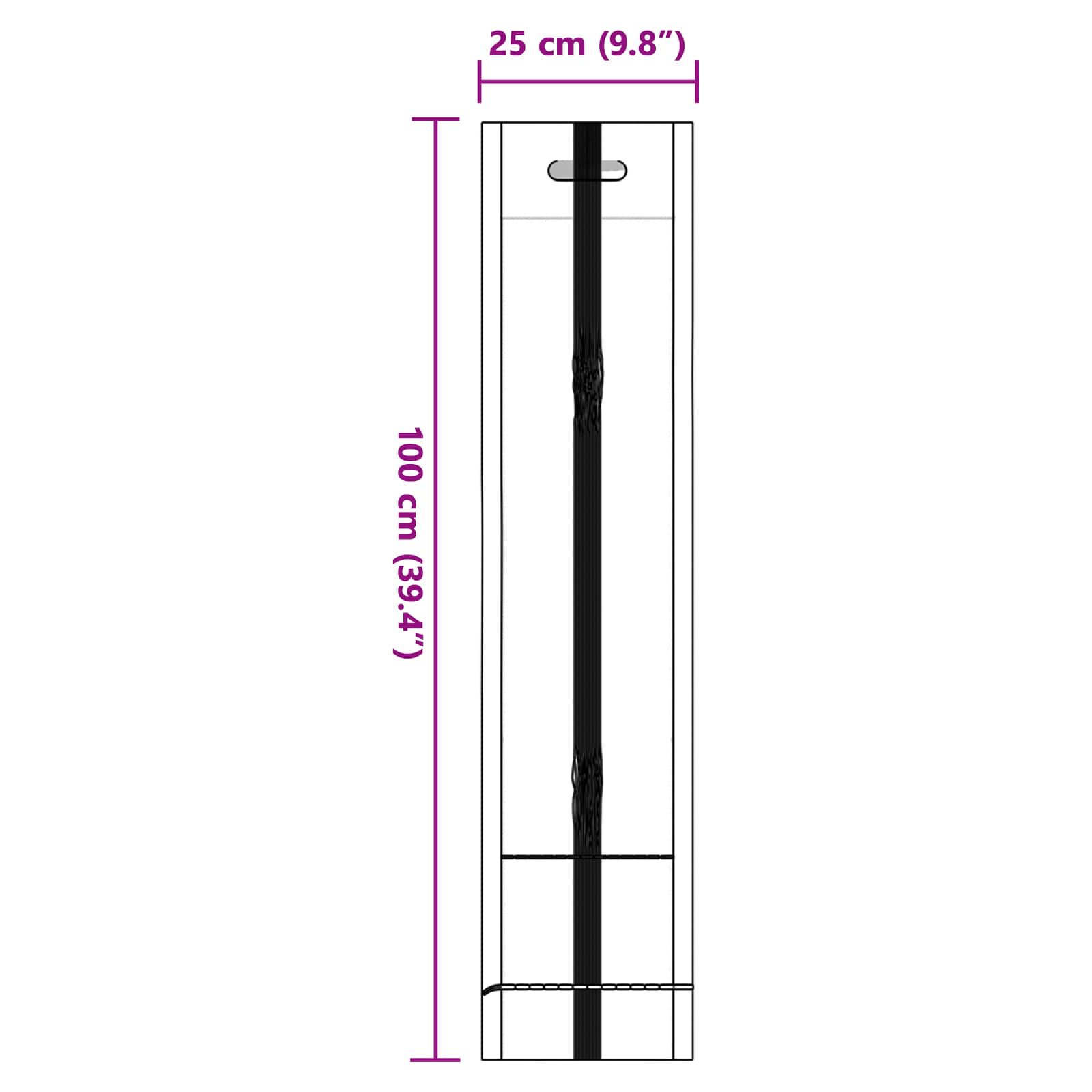 Zandzakken 50 pcs Donkergroen 100 x 25 cm HDPE