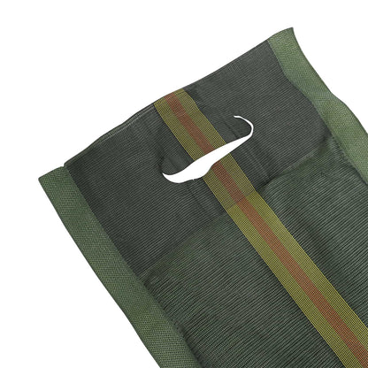 Zandzakken 25 pcs Donkergroen 120 x 27 cm HDPE