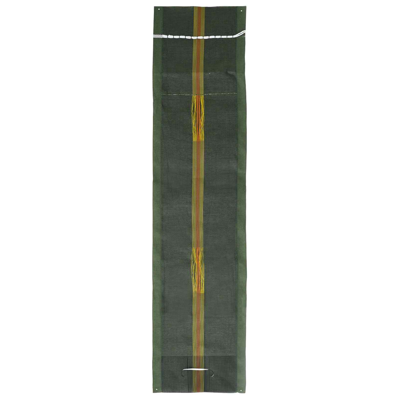 Zandzakken 25 pcs Donkergroen 120 x 27 cm HDPE