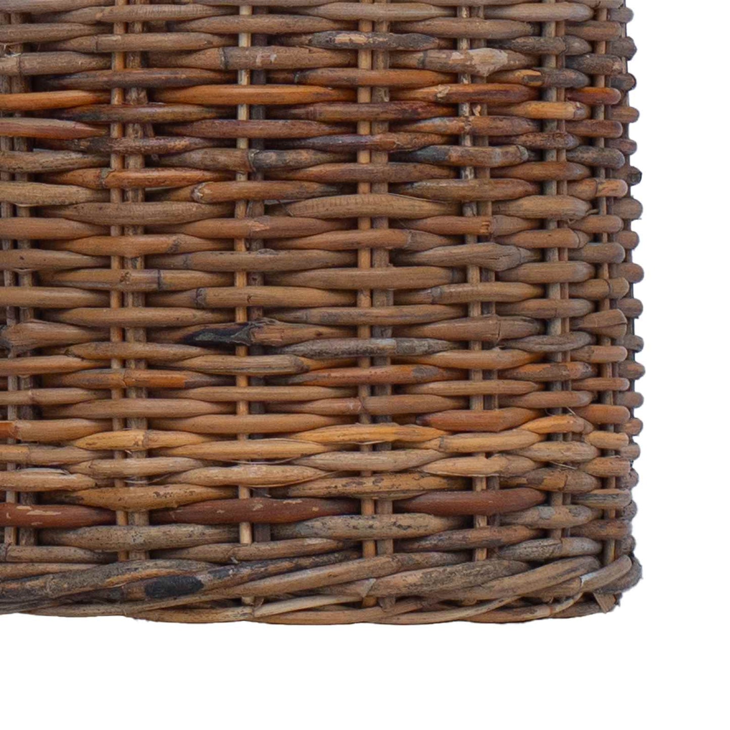 Plantermand met opslag 2 pcs Bruin Lacak Riet