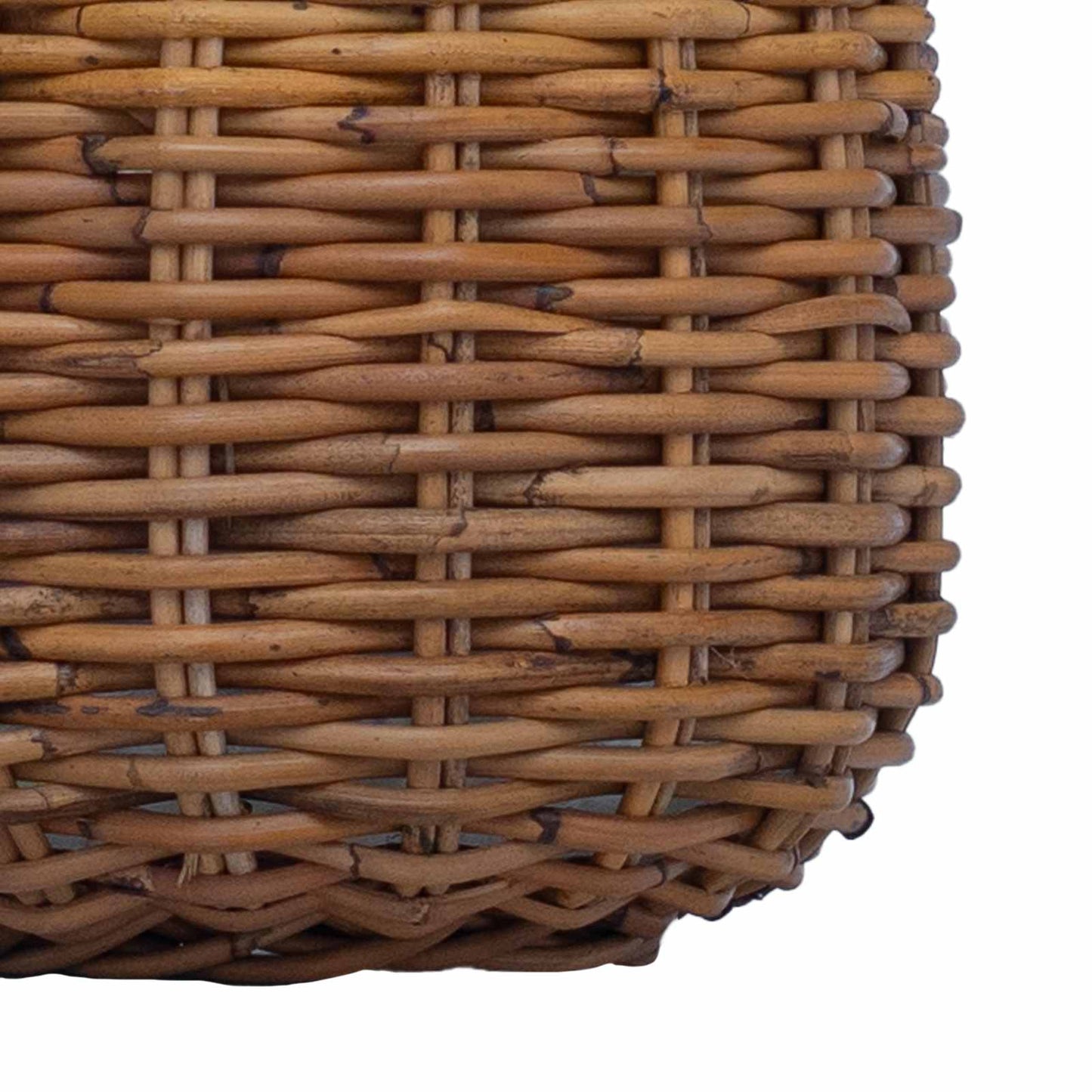 Plantermand met opslag 2 pcs Bruin Lacak Riet