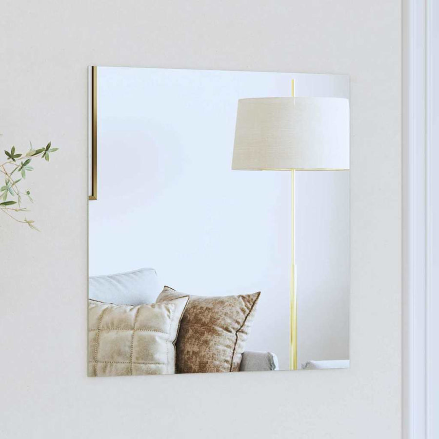 Wandspiegel 50 x 50 cm gehard glas