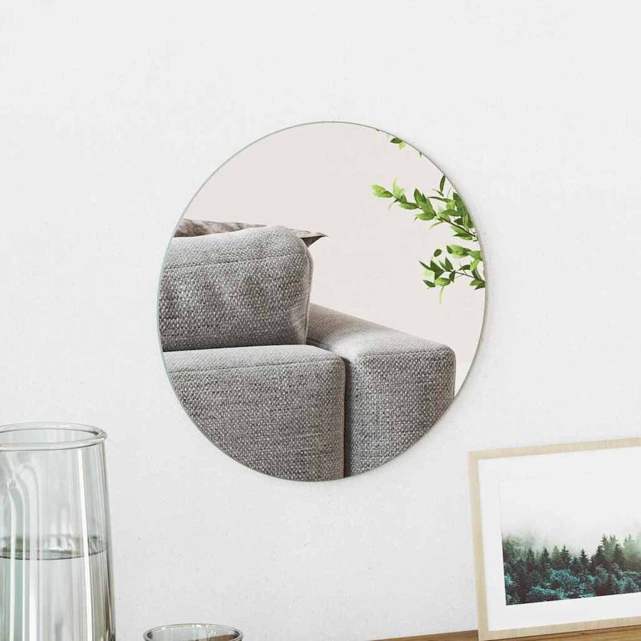 Wandspiegel Ø 30 cm gehard glas