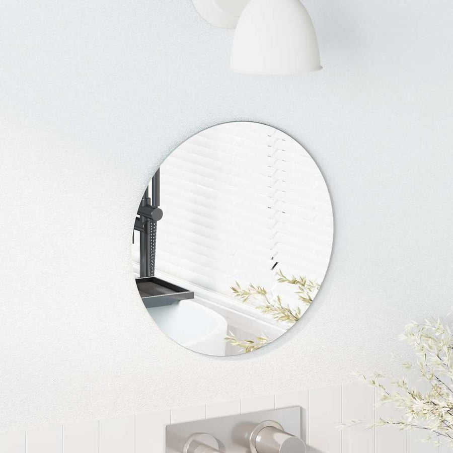 Wandspiegel Ø 30 cm gehard glas