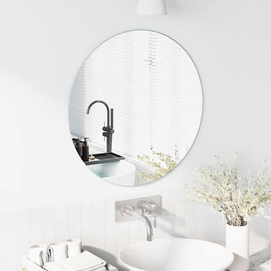 Wandspiegel Ø 60 cm gehard glas