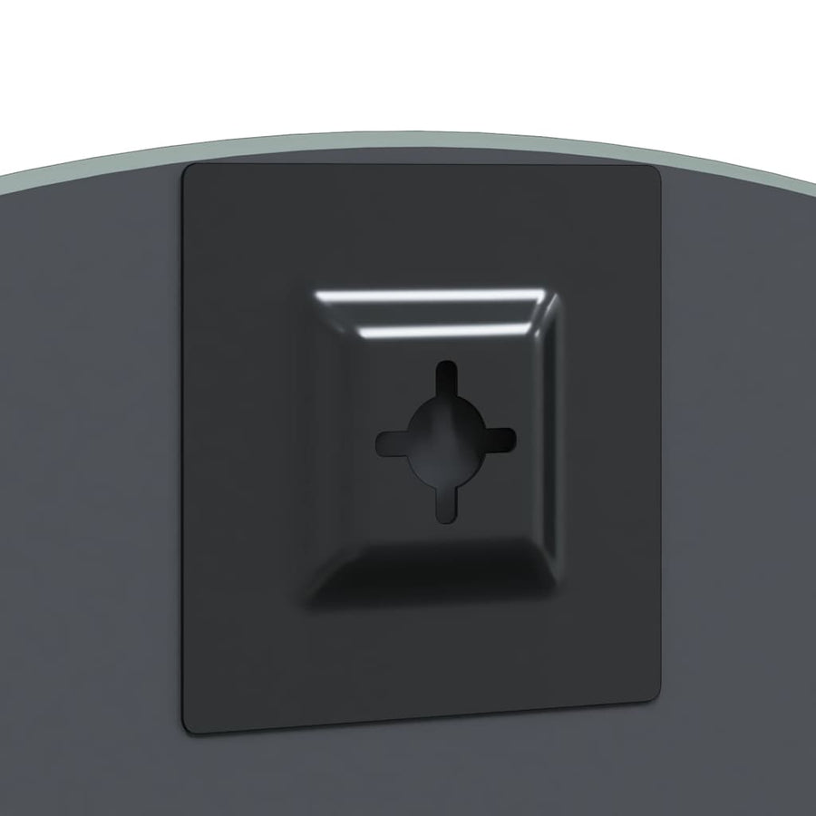 Wandspiegel Ø 70 cm gehard glas