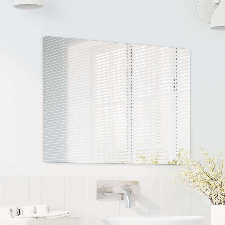 Wandspiegel 70 x 50 cm gehard glas