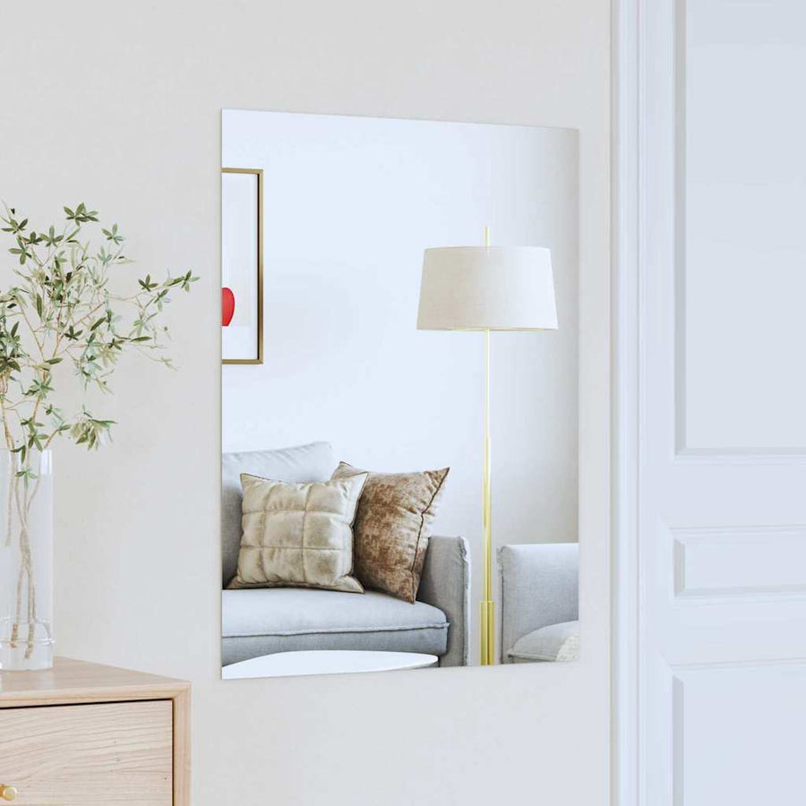 Wandspiegel 80 x 60 cm gehard glas