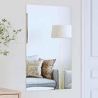 Wall Mirror Rectangular 50 x 80 cm Tempered Glass