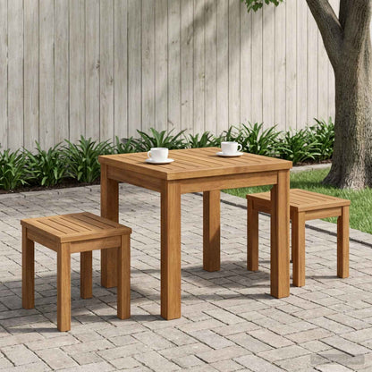 Salontafel Naturel 40 x 40,5 x 36 cm Massief Acaciahout