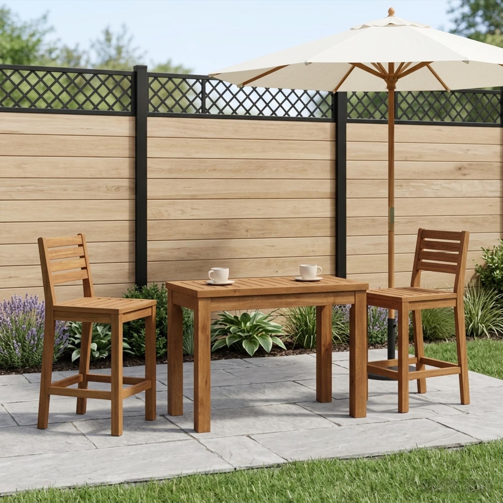 Salontafel Naturel 60,5 x 30 x 36 cm Massief Acaciahout