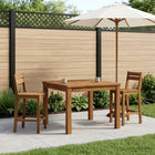 Salontafel Naturel 60 x 60,5 x 36 cm Massief Acaciahout