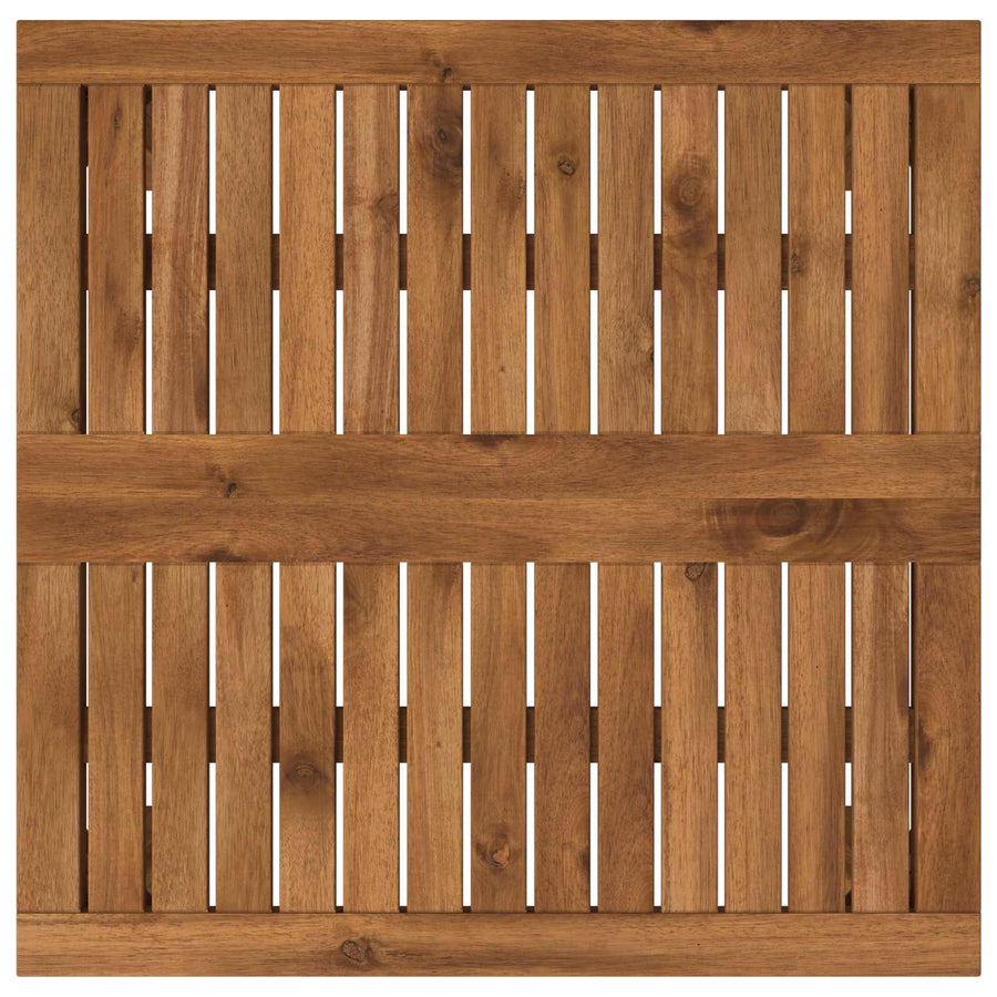 Salontafel Naturel 60 x 60,5 x 36 cm Massief Acaciahout