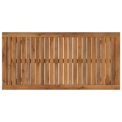 Salontafel Naturel 50 x 100,5 x 45 cm Massief Acaciahout