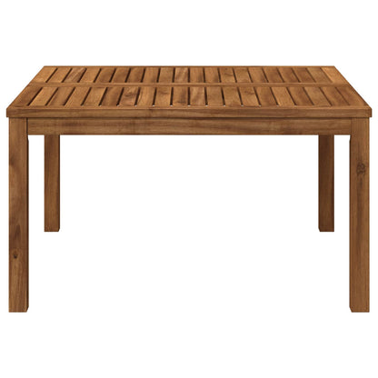 Salontafel Naturel 80 x 80,5 x 45 cm Massief Acaciahout