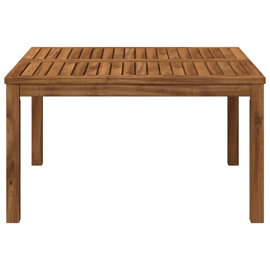 Salontafel Naturel 80 x 80,5 x 45 cm Massief Acaciahout