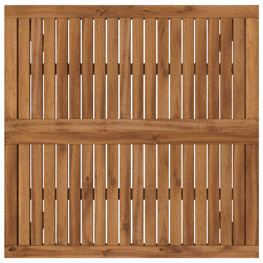 Salontafel Naturel 80 x 80,5 x 45 cm Massief Acaciahout