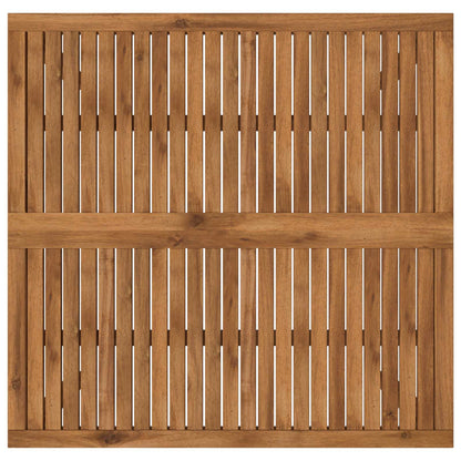 Salontafel Naturel 100 x 100,5 x 45 cm Massief Acaciahout