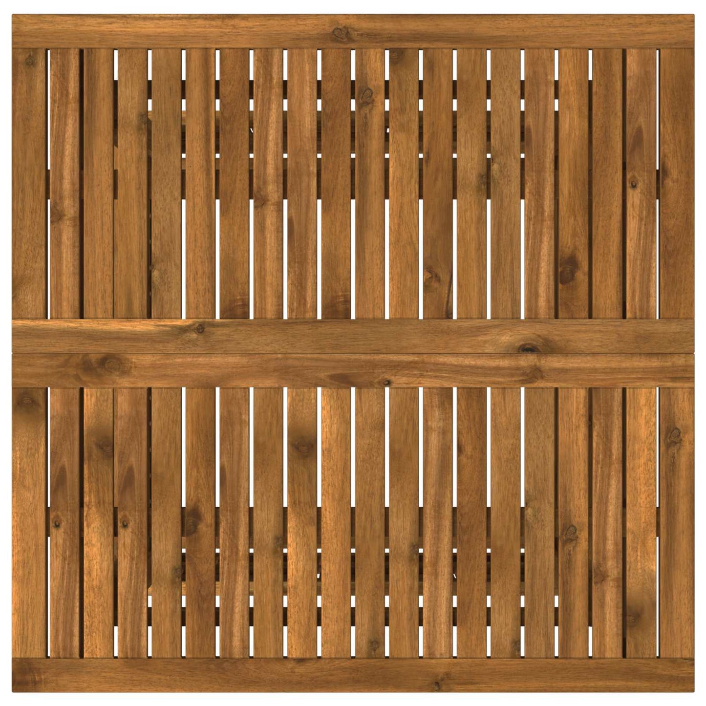 Tuinfoto Tafel Massief Acaciahout Hoogte Verstelbaar Naturel