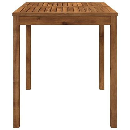 Tuindiner tafel Naturel 70 x 68,5 x 75 cm Massief Acaciahout