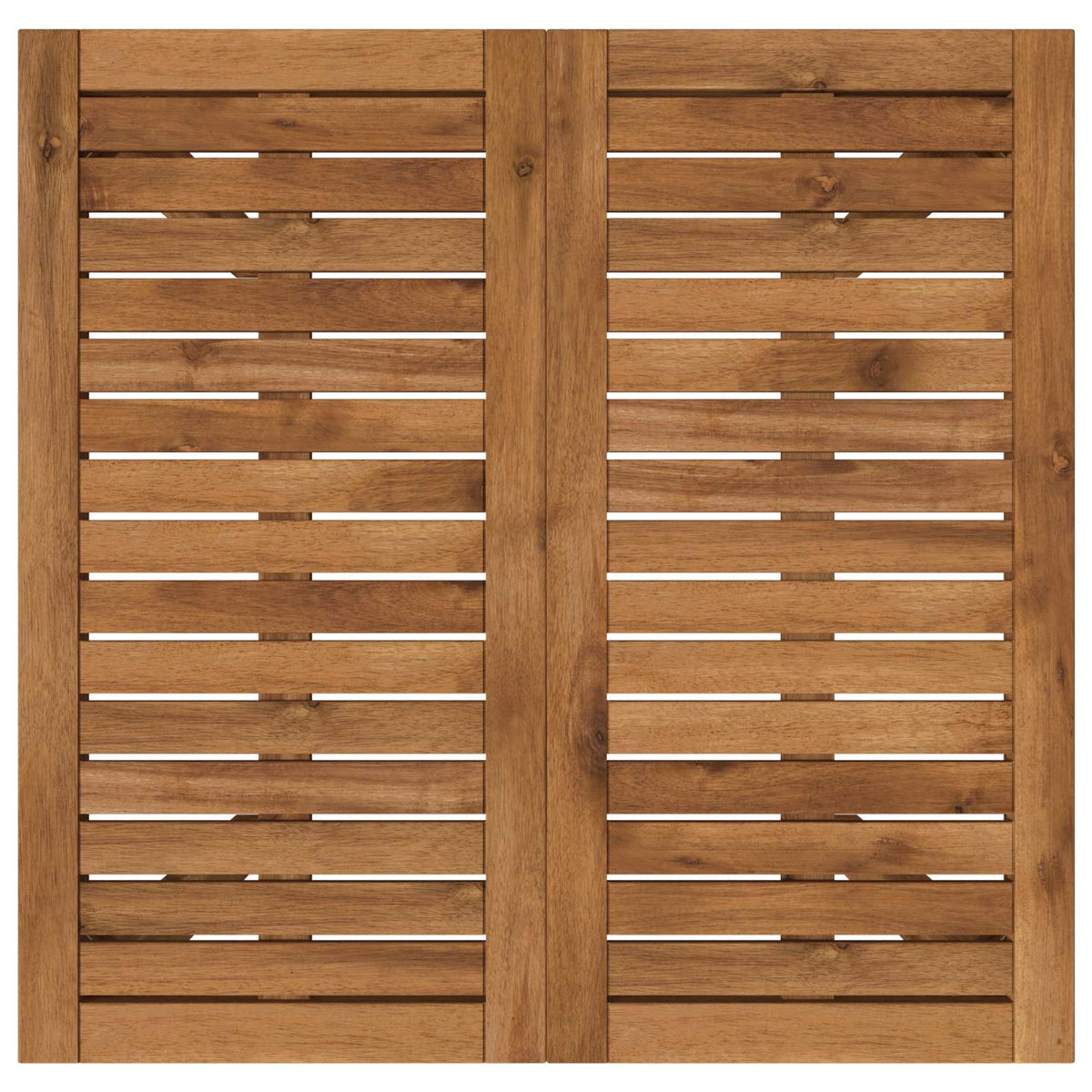 Tuindiner tafel Naturel 70 x 68,5 x 75 cm Massief Acaciahout