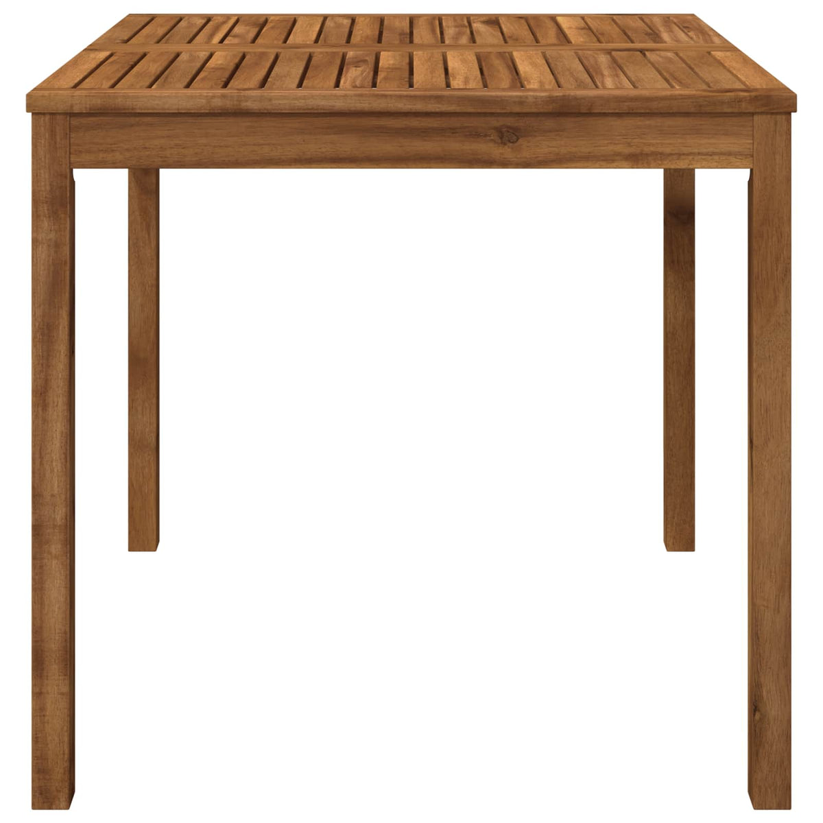 Tuindiner tafel Naturel 80 x 80,5 x 75 cm Massief Acaciahout