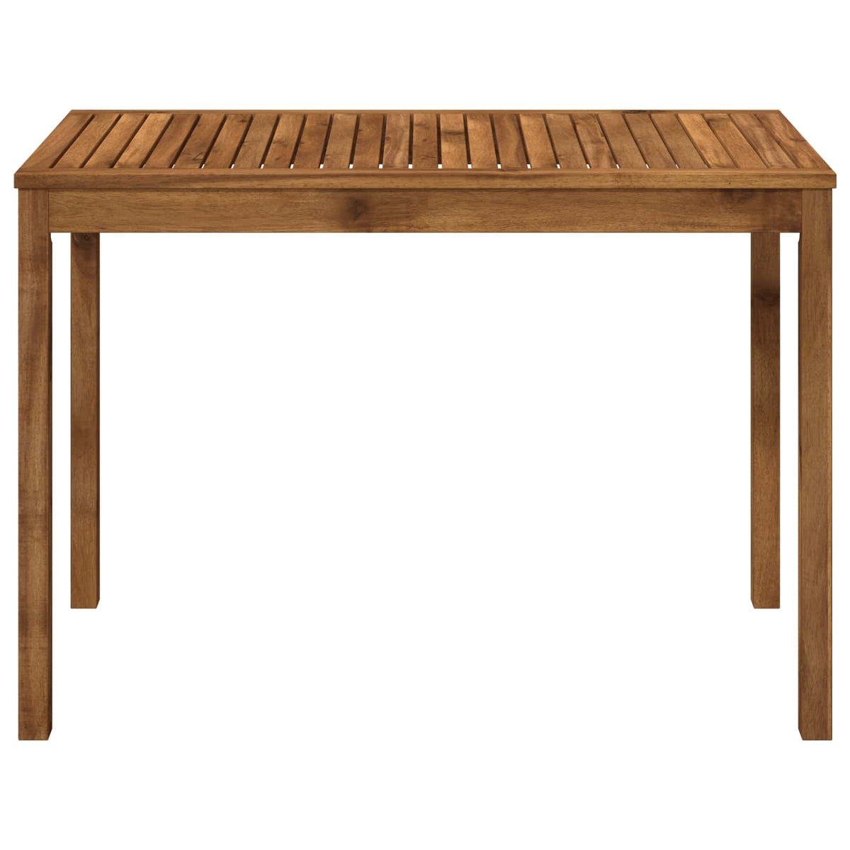 Tuindiner tafel Naturel 108,5 x 55 x 75 cm Massief Acaciahout